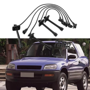 Automobile High-Voltage Ignition Wire For Toyota RAV4 L4 2.0L engine 1996-1997 - Picture 1 of 6