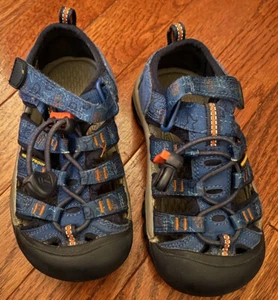 Keen Sandalen Kinder blau wasserdicht Sportschuhe Jungen Jugend Größe 10 - Bild 1 von 8