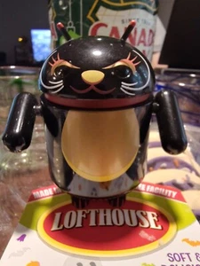 Android Dead Zebra Mini Collectible Vinyl Figure - Lucky Cat Series (Black) Used - Picture 1 of 8