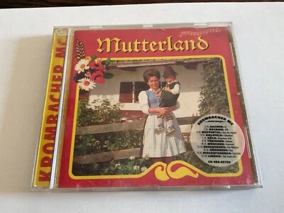 Krombacher MC 1995 CD Rebel Records Spv Mutterland Alte Auflage Touraufkleber - Bild 1 von 3