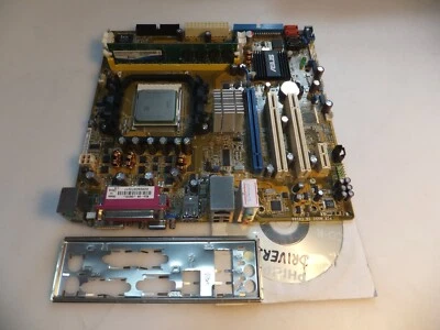 ASUS M2A-VM Rev:1.01G Socket AM2+ AMD Motherboard +ATHLON X2 4800+, RAM 1Gb, I/O - Image 1 of 4