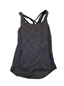 Lululemon Free to be Wild Strappy Tank Top Womens Small Built in Bra Open Back - Picture 1 of 6