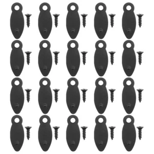 50 Pcs Picture Frame Fixings Hanging Hardware Photo Back Panel Buckle Closures - Picture 1 of 12