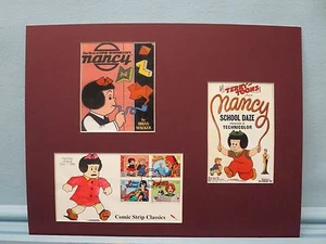 Nancy & Sluggo y sus clásicos de la tira cómica y portada del primer día de su propio sello - Imagen 1 de 2