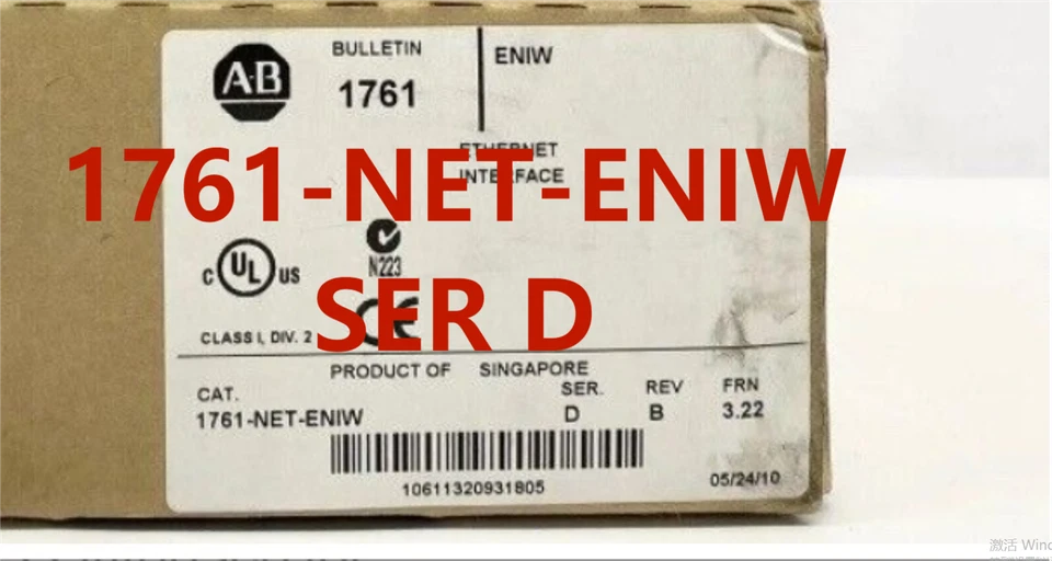 Allen Bradley 1761-net-eniw Ethernet Interface Module 1761NETENIW