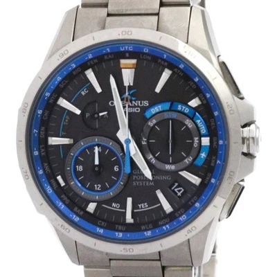 Reloj Casio Oceanus GPS híbrido radiocontrolado titanio OCW-G1000-1AJF BF587593 Foto 1 de 4