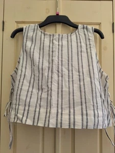 A Beautiful Ladies Cotton Crop Top By NEXT, Size 18 NWOT - Picture 1 of 10