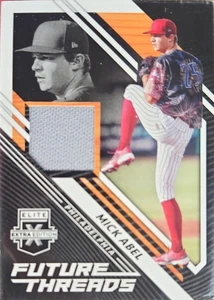 2021 Panini Elite Extra Edition - Future Threads Mick Abel #FT-MI (MEM, RC) - Picture 1 of 2