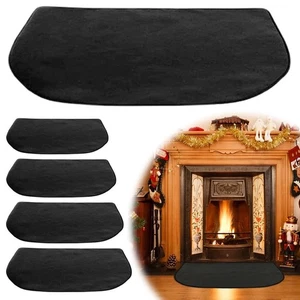 Fire Resistant Mat Fireproof Fireplace Area Rug Hearth Grill Protection Floors💦 - Picture 1 of 18