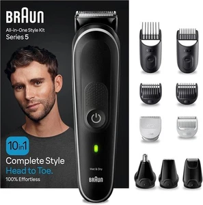 Braun All-In-One Bartpflege- & Bodygroomer Set – MGK5440 10-in-1 Neu & OVP - Bild 1 von 6