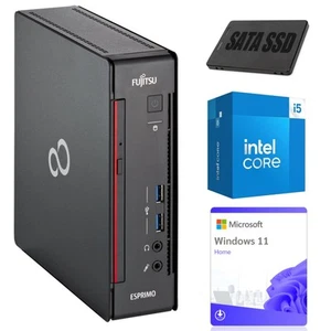 MINIATURCOMPUTER FUJITSU ESPRIMO Q958 MICRO i5-9500T 16GB 256GB WIN11H KLASSE A - Bild 1 von 8