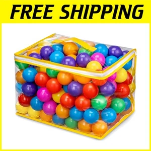 Crush Proof Plastic Balls - Storage Bag Included - Picture 1 of 8