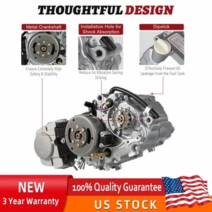 125 ccm 4-Takt Kickstart Motor Motorrad Dirt Bike Motor für Honda 4-Gang - Bild 1 von 23