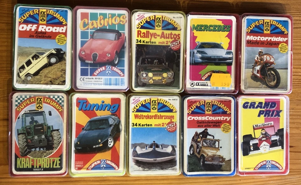 10 Stk. FX Schmid Quartett Autos Motorräder Traktoren - Bild 1 von 1