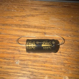 Supertech Axial Elektrolytkondensator 47uF 100V 105C Bi-Polar - Bild 1 von 2