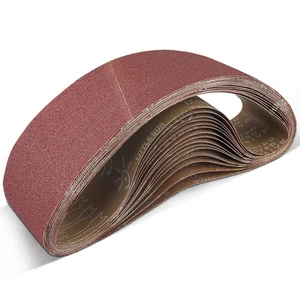 4x36 Sanding Belts 15PCS Belt Sander Paper Aluminum Oxide (3 Each of 80/120/1... - Picture 1 of 6