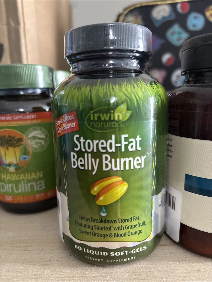 Quemador de grasa almacenada Irwin Naturals - 60 cápsulas blandas Foto 1 de 1