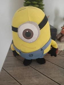 Despicable Me Minions Stuart 10" Plush Stuffed Animal Toy Factory One Eye - Picture 1 of 2