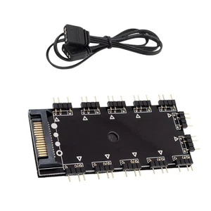12 Wege ARGB Splitter 5V 3Pin LED Splitter Hub für LED Controller - Afbeelding 1 van 7