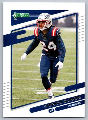 2021 Donruss Stephon Gilmore New England Patriots #52 - Image 1 of 2