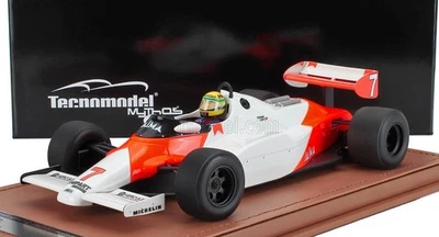 Tecnomodel McLAREN F1 MP4/1C SILVERSTONE TEST 1983 SENNA #7 con piloto LE65 1/18 Foto 1 de 4