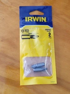 Irwin® 10504398 Schraubendreher-Bits Pozi PZ2 25 mm (2er Pack) - Bild 1 von 2