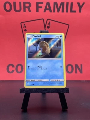 Psyduck 7/18 Detective Pikachu Pokemon TCG Common Holo 2019 NM - Image 1 of 4
