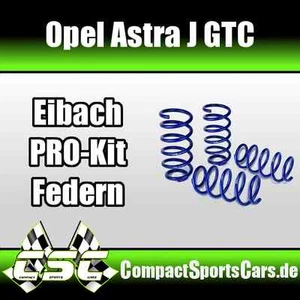 Opel Astra J GTC 1.6 | 180PS | Eibach Fahrwerksfedern/Tieferlegungsfedern - Bild 1 von 1