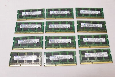 Samsung 2GB PC3-8500S DDR3 204-Pin So-Dimm Memory M471B5673EH0-CF8 - 12 sticks - Image 1 of 3
