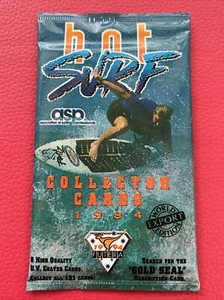 TARJETAS DE COLECCIONISTA FUTERA HOT SURF 1994 DE COLECCIÓN PAQUETE SELLADO NOS KELLY SLATER? - Imagen 1 de 2