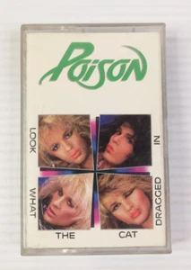 Poison, Look What The Cat Dragged In, Cassette Tape 1986 - Picture 1 of 4