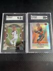 Joe Burrow Combo Deal 2020 Rookie Cards and 2023 Card Two Graded 
