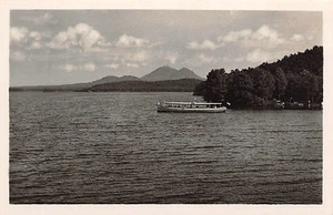 Bad Hirschberg Thammühl at the Lake Motor Boat Sudetenland Photo Card - Bild 1 von 2