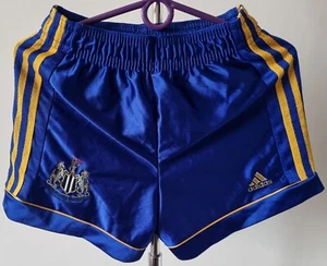 Newcastle United 1998 - 1999 Away football Adidas shorts size 28' - Picture 1 of 6