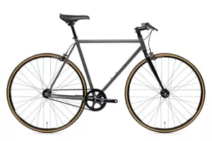 State Bicycle Co 4130 Army Green Riser Bar Single Speed Fixed Gear 49 cm - Picture 1 of 5