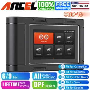 Construction Machinery Heavy Duty Truck Diesel Scanner Diagnostic Tool DPF Regen - Picture 1 of 9
