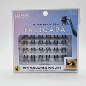 KISS Falscara Multipack False Eyelashes, Lash Clusters, wispy Wisps Torn Box - Picture 1 of 6