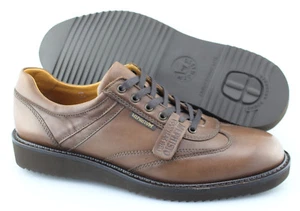 Men's MEPHISTO 'Adriano' Brown Leather Oxfords Size US 10.5 EUR 10 - Picture 1 of 6
