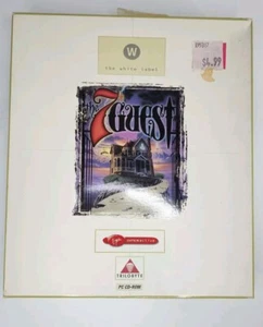 The 7th Guest - OG 1992 Big Box Retail CD-ROM Game - Open Box, Sealed, OBO - Picture 1 of 7