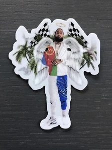 Nipsey Hussle Vinyl Sticker Marathon Very High Quality HIP HOP West - Picture 1 of 6
