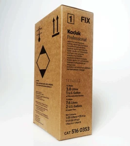 KODAK FIJADOR ENDURECEDOR 1,05L FIJADOR PAPEL PELICULA BLANCO Y NEGRO B/W FILM - Imagen 1 de 1