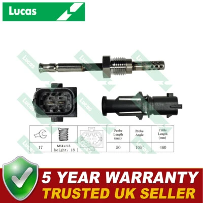 Sensor de temperatura de gases de escape Lucas para Alfa Romeo Giulietta 2.0 JTDM Foto 1 de 2