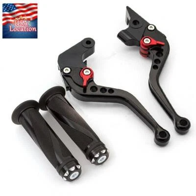 Empuñaduras de embrague de freno cortas para Honda CBR 600 F2, F3, F4, F4i 1991-2007 CNC Foto 1 de 4