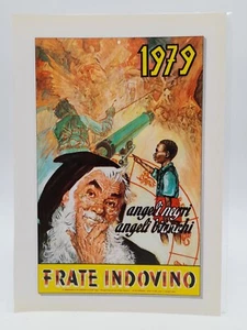 Clipping Illustrazione Frate Indovino Prima pagina almanacco anno 1979 -1980 - Picture 1 of 2