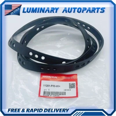 NEW OEM Oil Pan Gasket For Honda Acura 11251-P30-004 1997-01CR-V 1990-01 Integra - Image 1 of 4