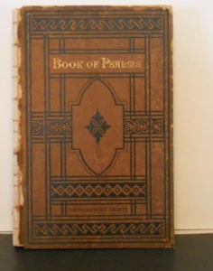 VINTAGE 1886 HC "BOOK OF PSALMS" ~AMERICAN BIBLE SOCIETY - Picture 1 of 14