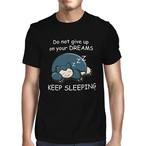 Camiseta 1Tee para hombre no renuncies a tus sueños, sigue durmiendo - Imagen 1 de 24