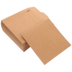 50pcs Cd Dvd enveloppe manchon papier mallette de rangement support pour Cd Dvd - Photo 1/12