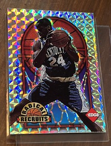 Antoine Walker Kentucky / Celtic 1996 Collector's Edge Radical Recruits #d 2500