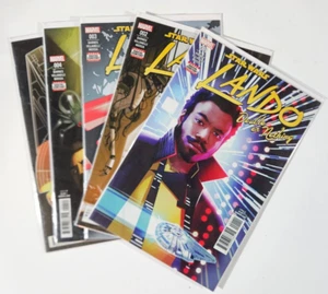 Star Wars 2018 Marvel Comics Lando Double or Nothing Comic Set #1 to #5 - Picture 1 of 11
